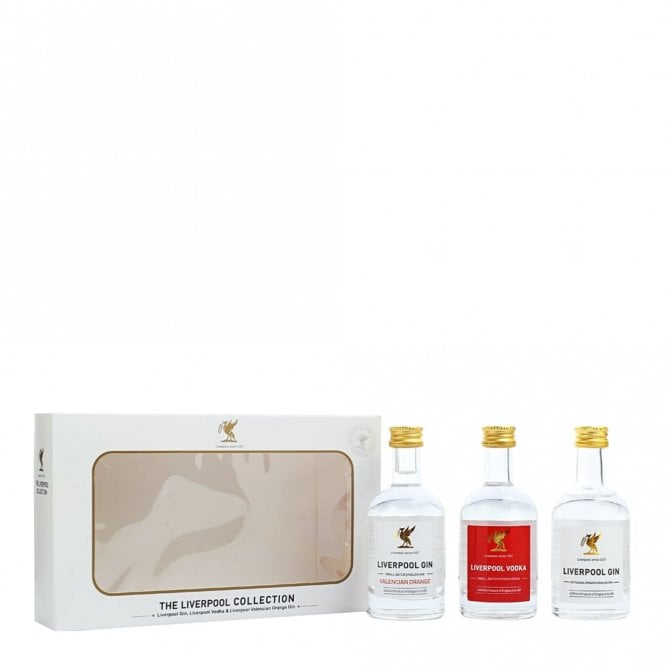 Liverpool Gin & Vodka Collection - 3x5cl Miniatures