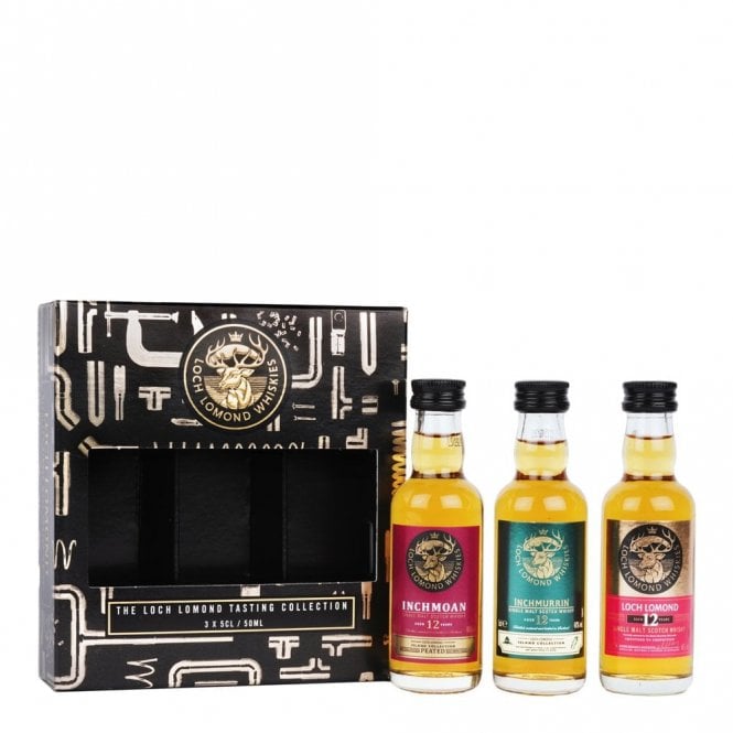 Loch Lomond 12 Year Old Tasting Collection - 3x5cl Miniatures