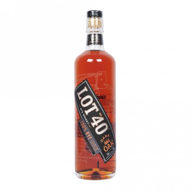 Lot 40 Dark Oak Rye Whisky