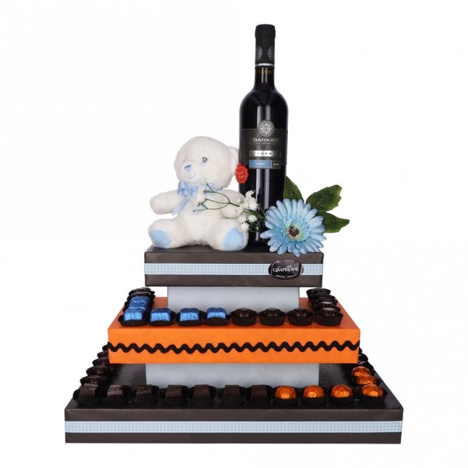 Luxury Baby Boy Basket