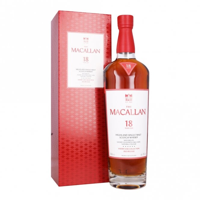 Macallan 18 Year Old - Sherry Oak - 2025 Release