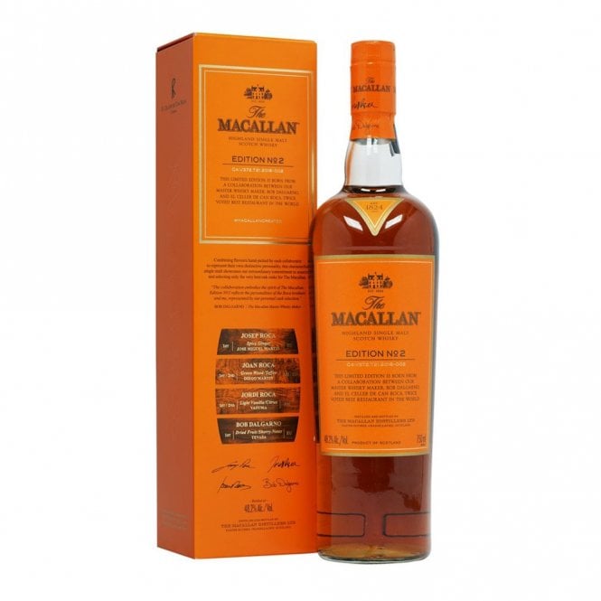 Macallan Edition No. 2 - US Release - Box Slightly Damaged