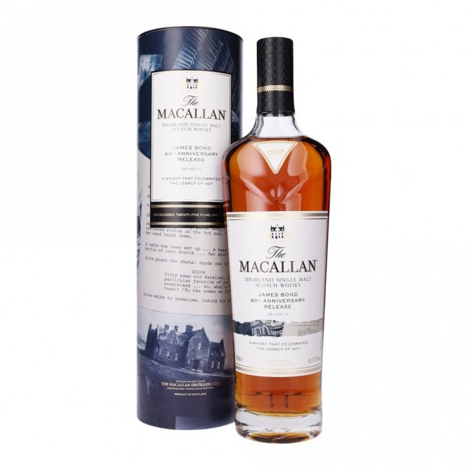 Macallan James Bond 60th Anniversary Release - Decade 6