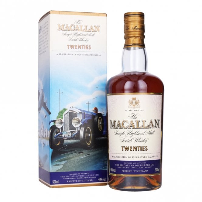 Macallan Travel Series - Twenties - Box Slightly Damaged