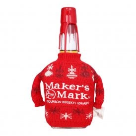 Maker's Mark Bourbon Whisky - With Knitted Jumper