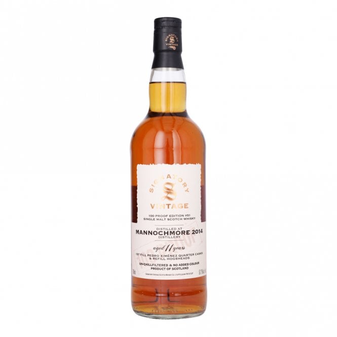 Mannochmore 2014 - 11 Year Old - 100 Proof - Signatory Vintage