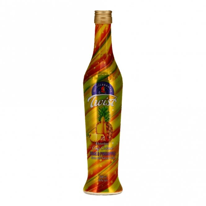 Mediterranean Twist Craft Cocktail Arak & Pineapple