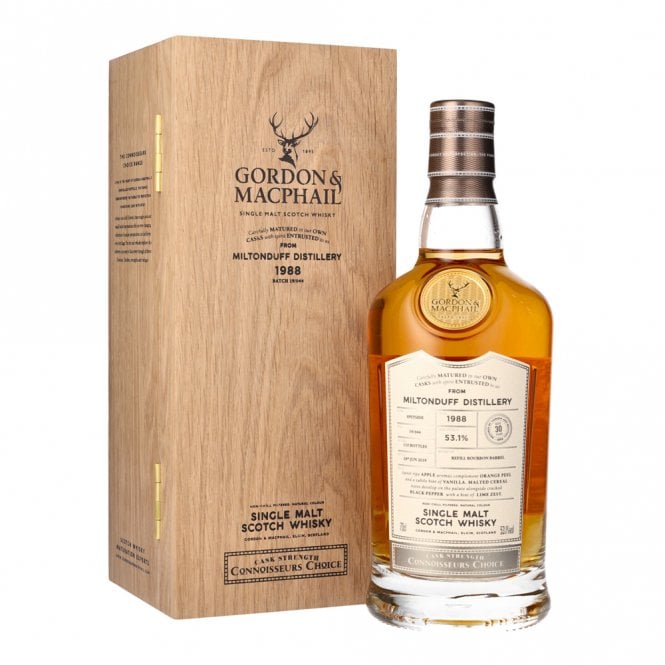 Miltonduff 1988 - 30 Year Old - Connoisseurs Choice