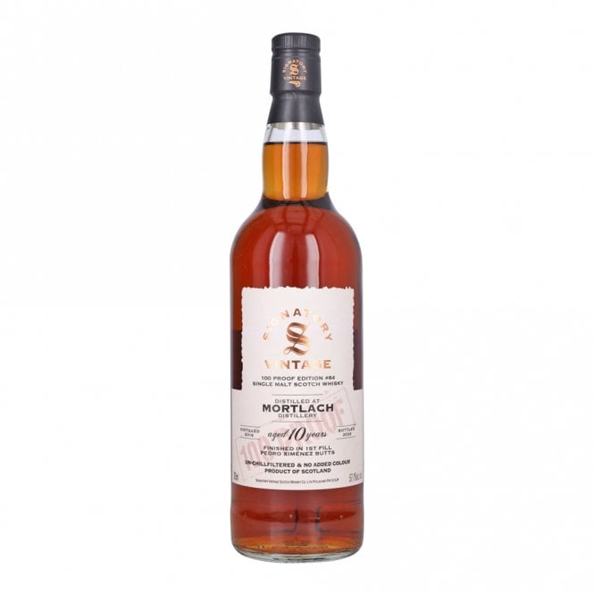 Mortlach 2016 - 10 Year Old - Cask #84 - 100 Proof