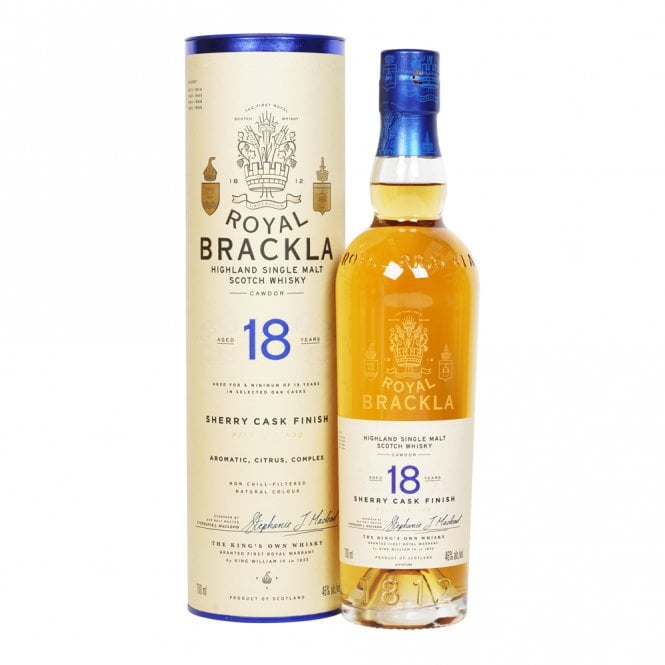 Royal Brackla 18 Year Old - Palo Cortado Finish