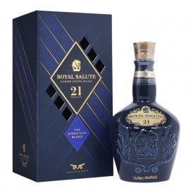 Royal Salute 21 Year Old - Blue Decanter