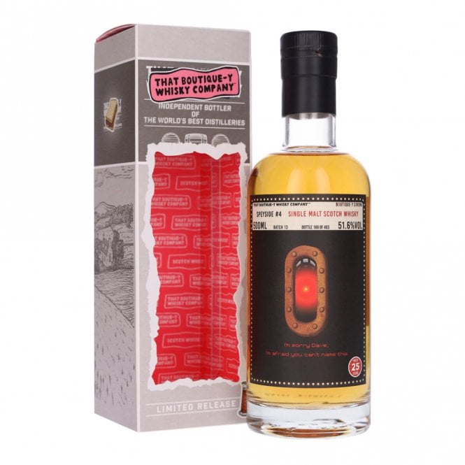 Speyside #4 - 25 Year Old - Batch 13 - That Boutique-y Whisky Company