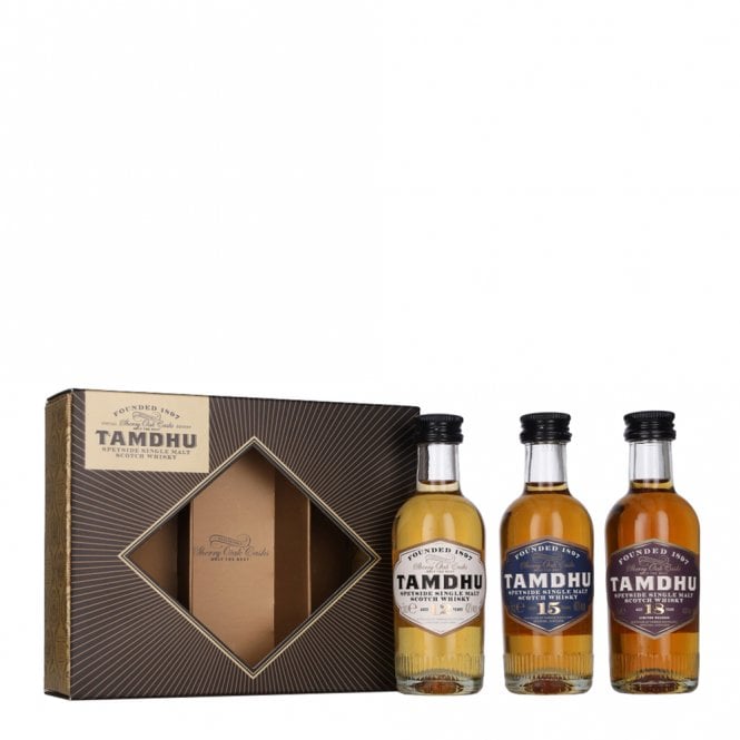 Tamdhu Whisky - 3x5cl Miniatures