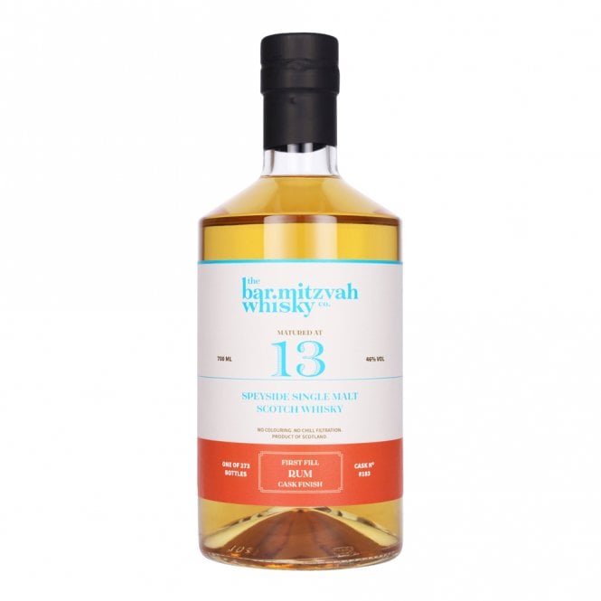 The Bar Mitzvah Whisky 13 Year Old - Rum Cask