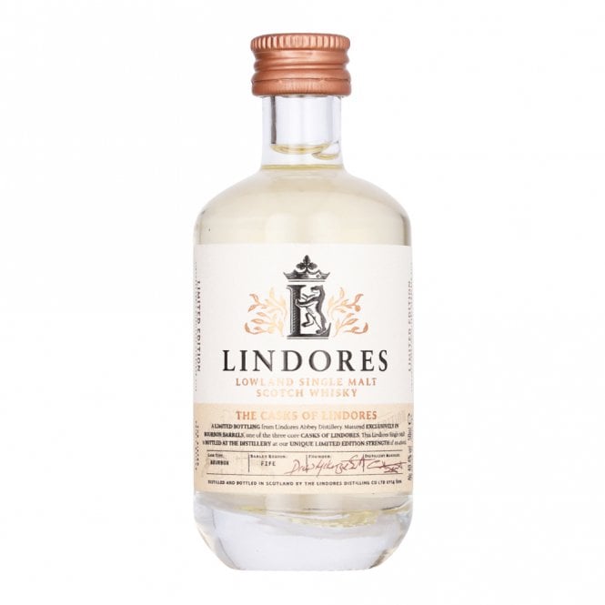 The Casks Of Lindores Bourbon - 5cl Miniature