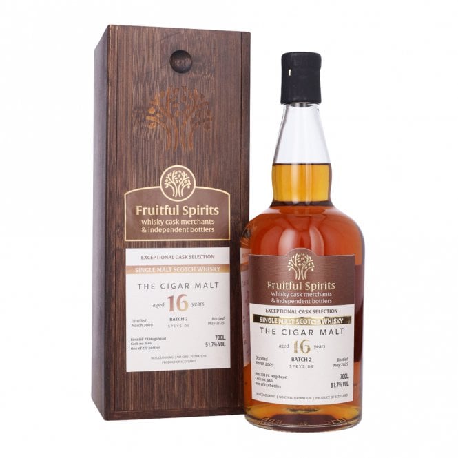 The Cigar Malt 2009 - 16 Year Old - Batch 2 - Fruitful Spirits
