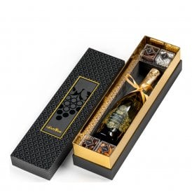 The Luxe Black & Gold Box - Bartenura Prosecco
