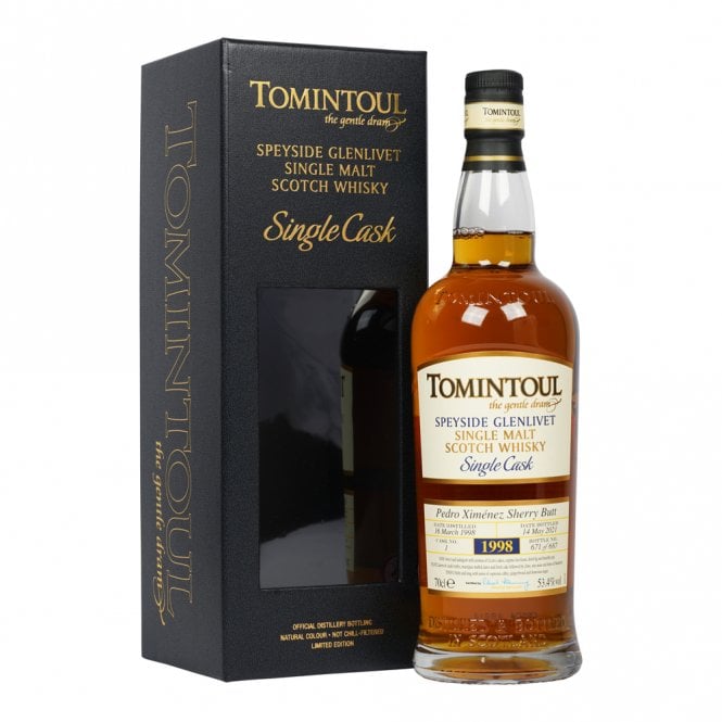 Tomintoul 1998 - 23 Year Old - PX Sherry Cask - Single Cask