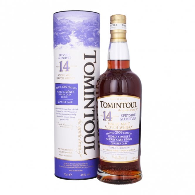 Tomintoul 2009 - 14 Year Old - PX Sherry Quarter Cask