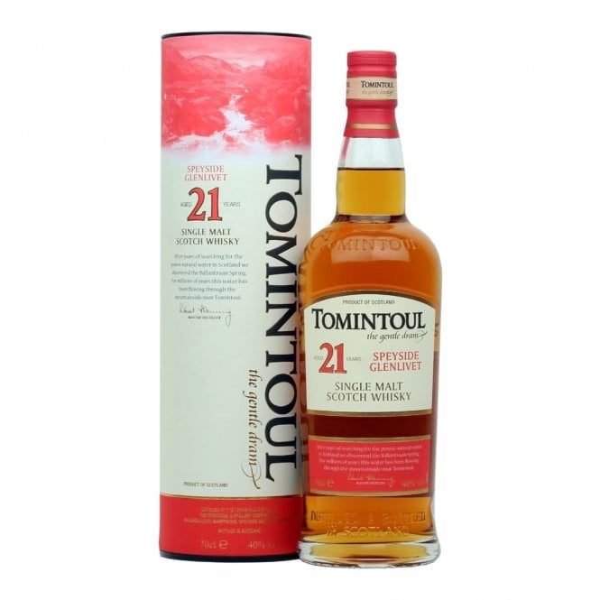 Tomintoul 21 Year Old - Old Bottling