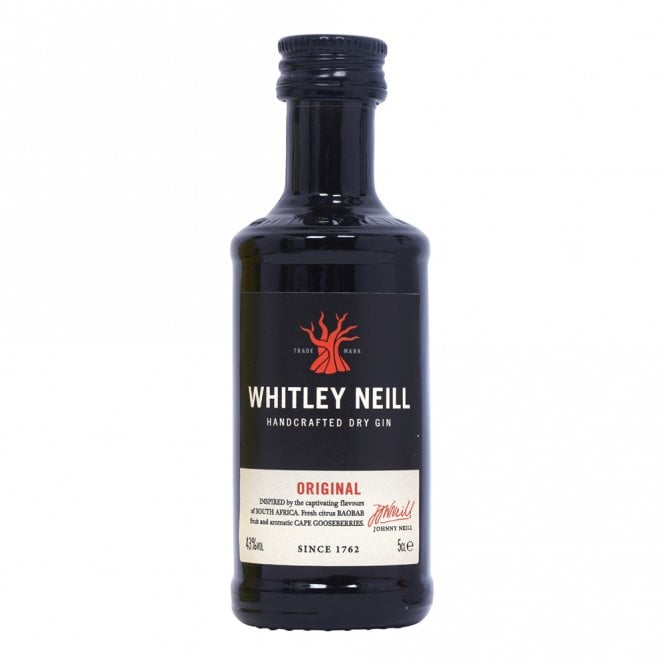 Whitley Neill Handcrafted Dry Gin - 5cl Miniature
