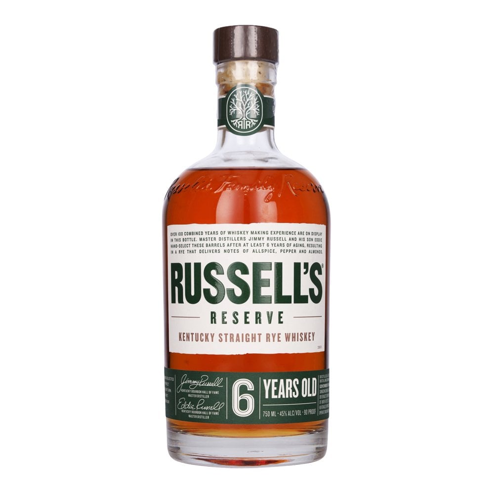 Wild Turkey Russell's Reserve 6 Year Old - Straight Rye Whiskey ...