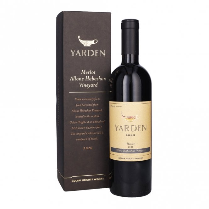 Yarden Merlot Allone Habashan Vineyard 2020