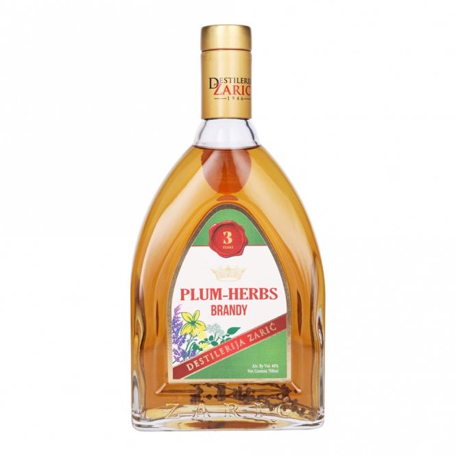 Zaric Plum Herbs Brandy