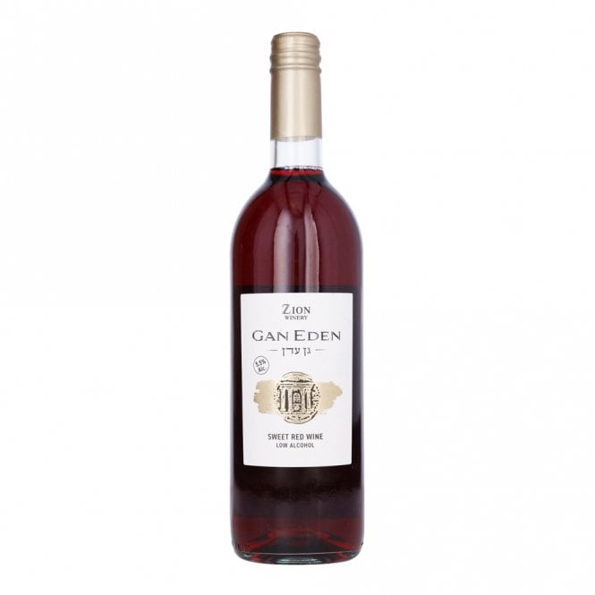 Zion Gan Eden Low Alcohol Kiddush Wine